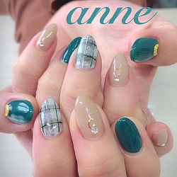 チェックネイル