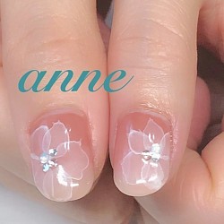 たらし込みネイル　　（アート1本につき）￥２５０